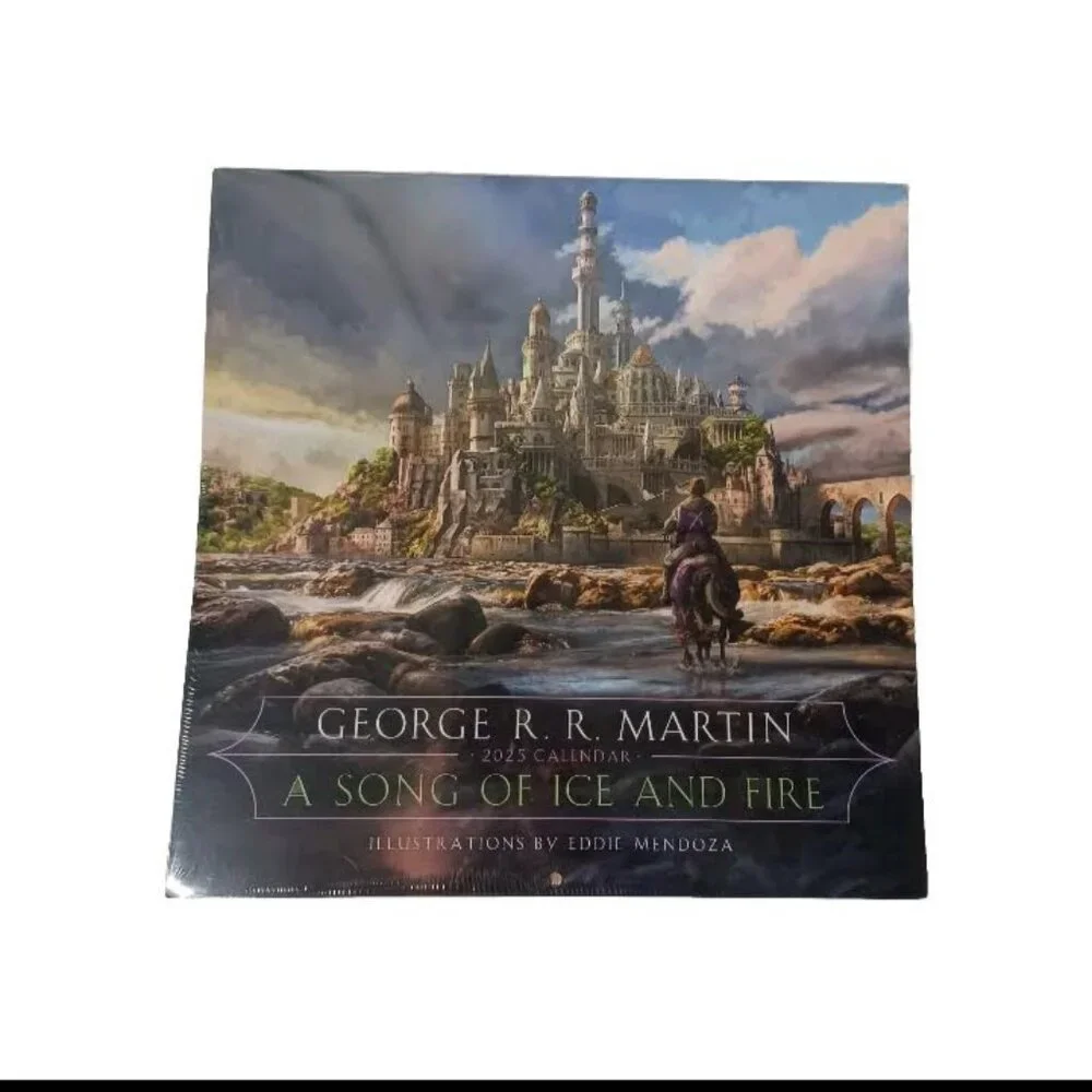 George R.R. Martin NEW A Song of Ice and Fire 2025 Calendar -Sealed